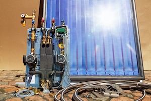 Nutzen Sie die Solarthermieförderung beim Kauf Ihrer Eisheizung Solarthermiemodul und Wärmetauscher